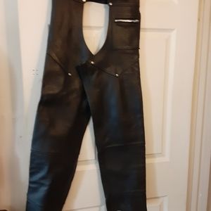 Woman's leather chaps